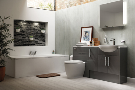 contemporary fully fitted bathroom packages